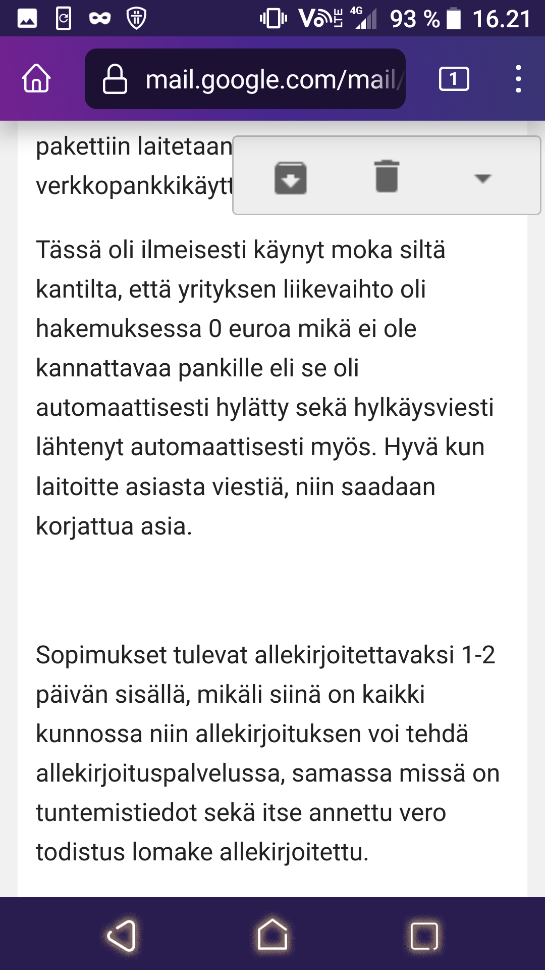 Pankin "pikku moka" viesti 3/4 