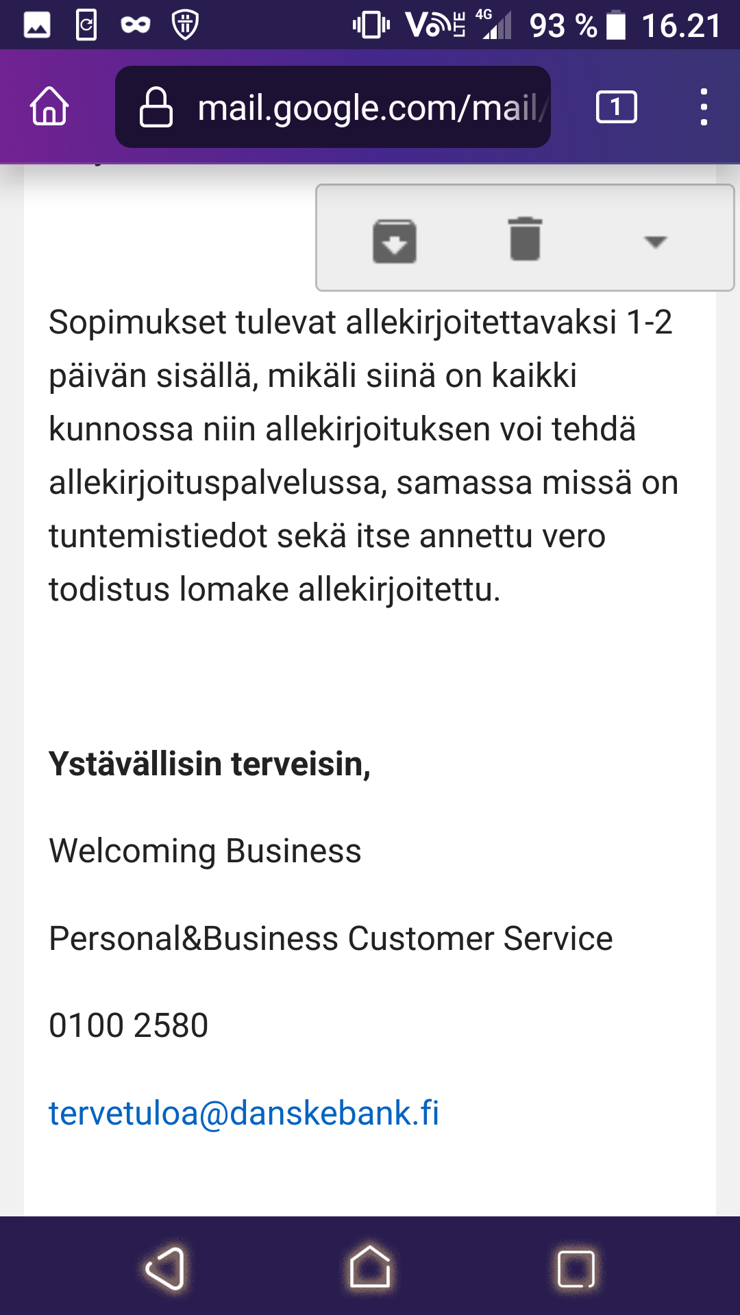 Pankin "pikku moka" viesti 4/4 