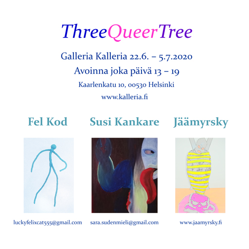 ThreeQueerTree -näyttely, 2020