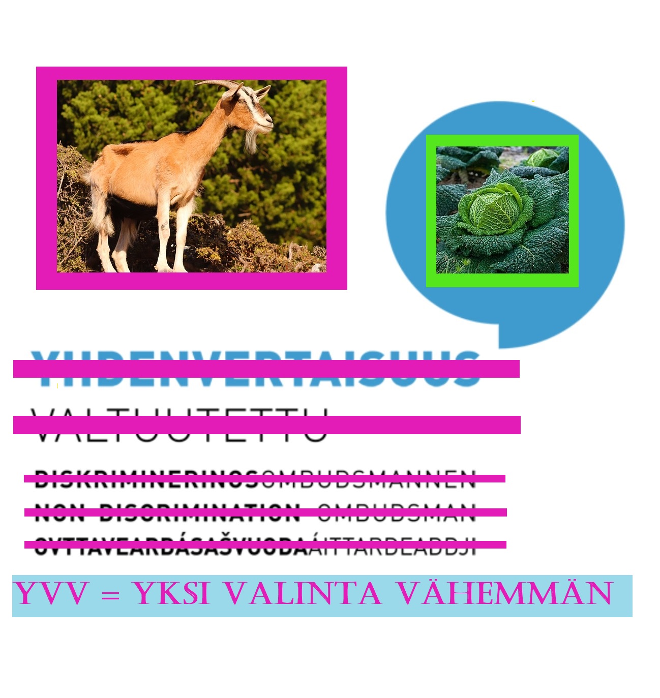 YVV = Yksi Valinta Vähemmän